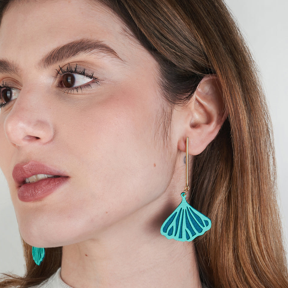 Aretes Ginko Largos