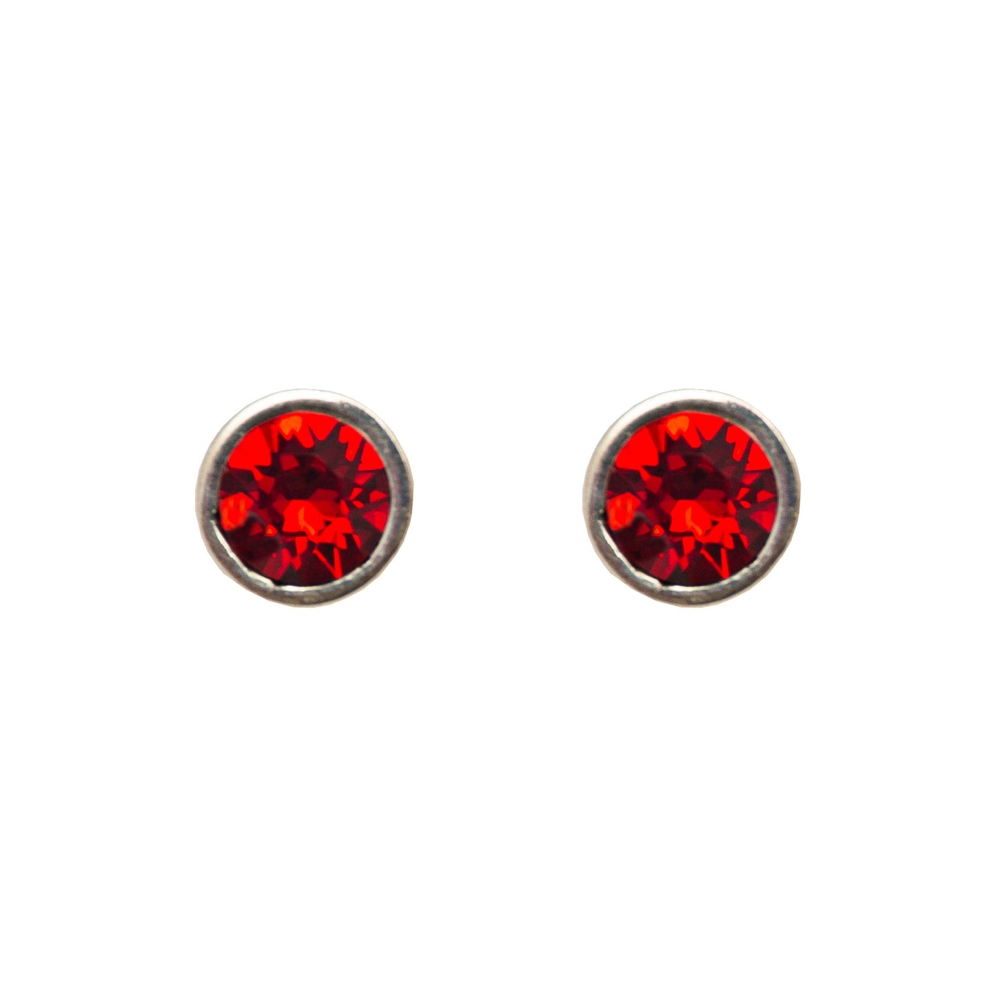 Topos Tiny Redondeados Rojo