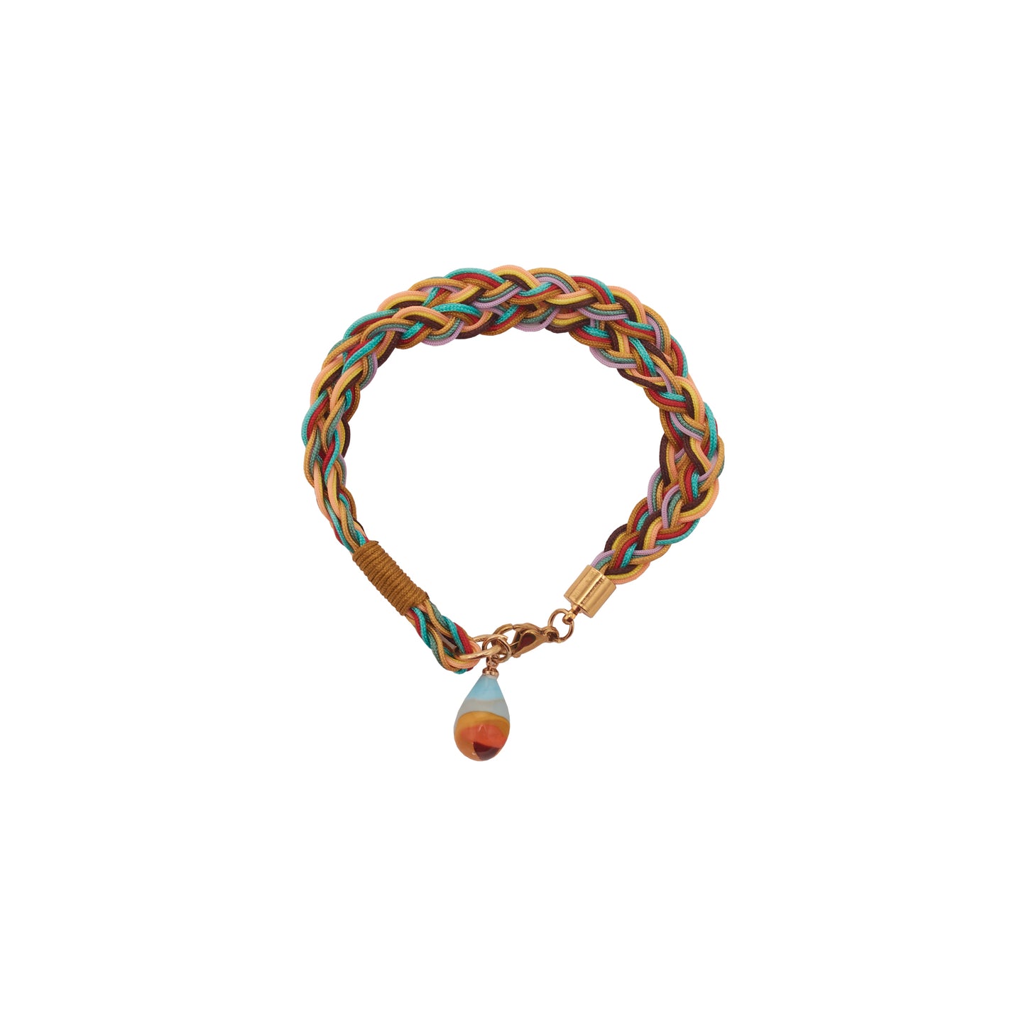 Pulsera Trenza y Bolilup