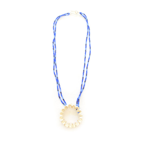 Collar Dije Flor Amor Grande