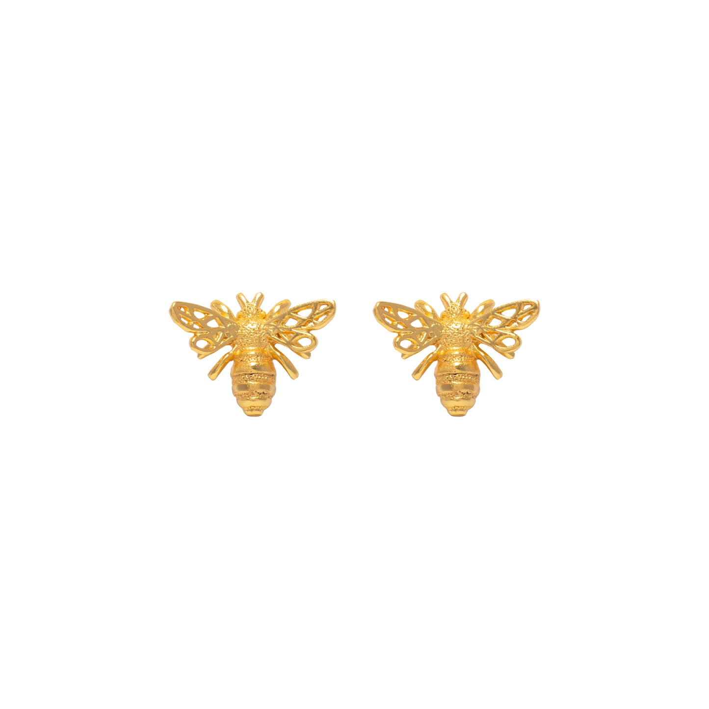 Arete Topo Abeja Vuelo De Vida Dorado