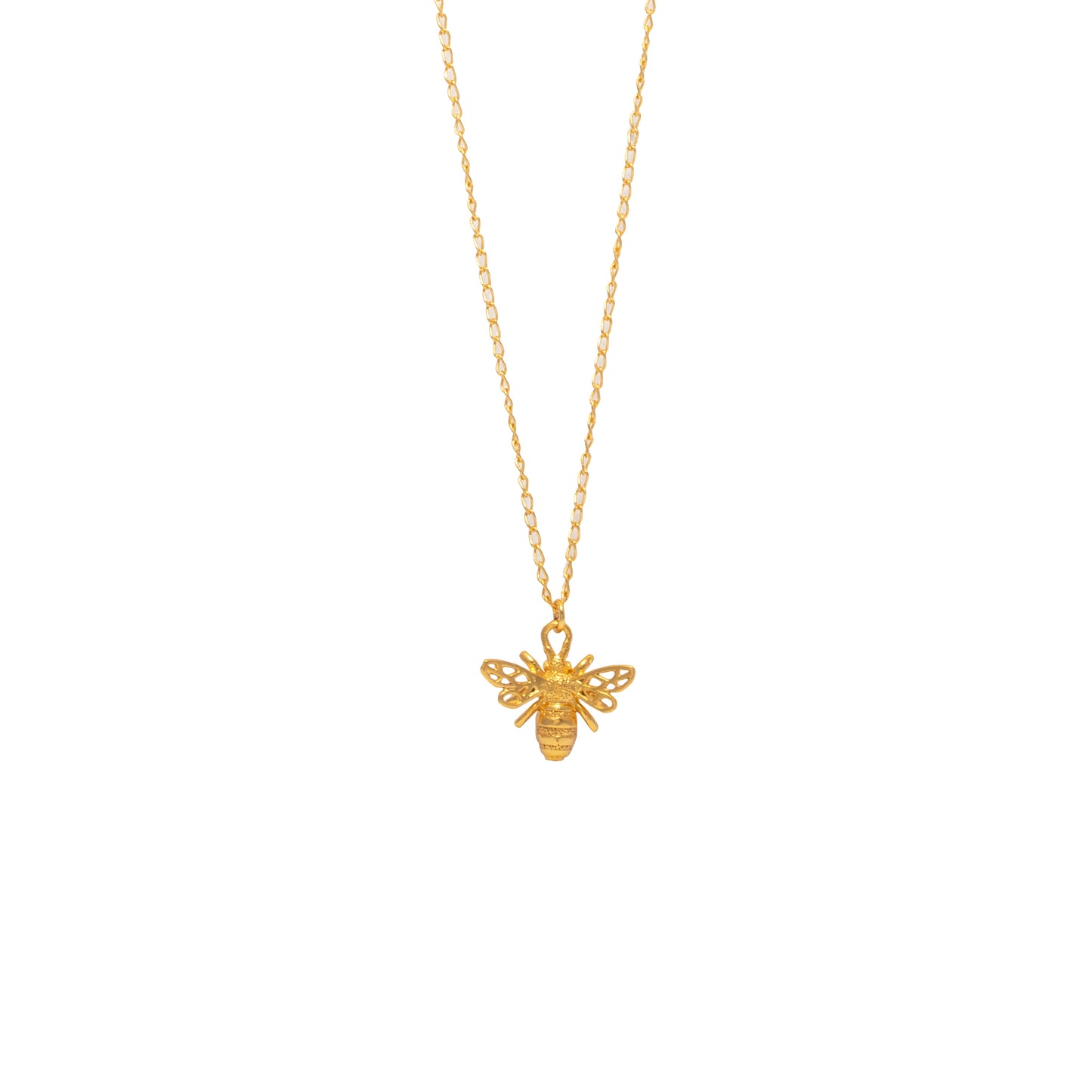 Cadena Abeja Vuelo De Vida Dorado