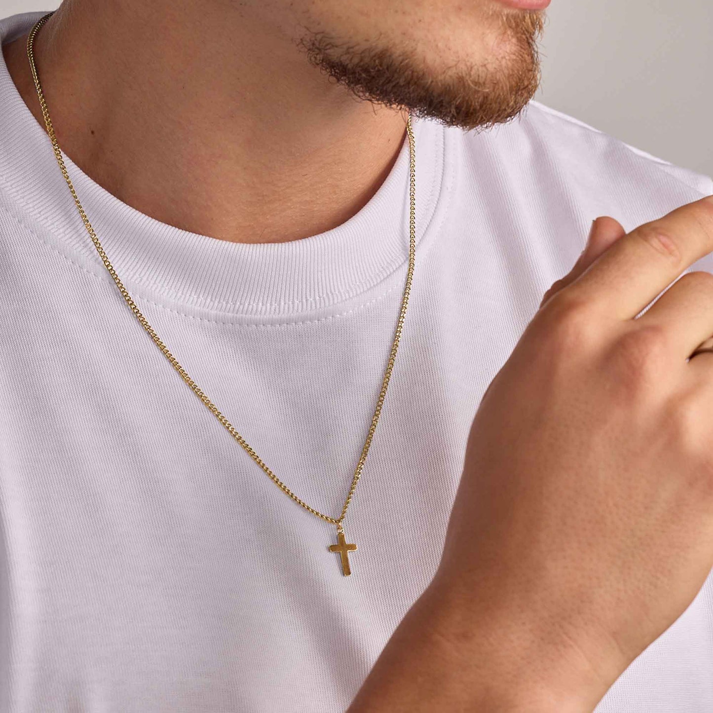 Collar Cruz / Dorado