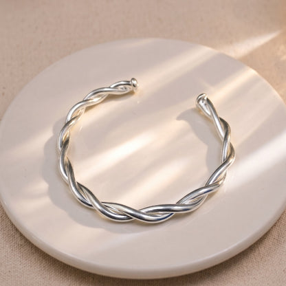 Pulsera Hilos  Plata