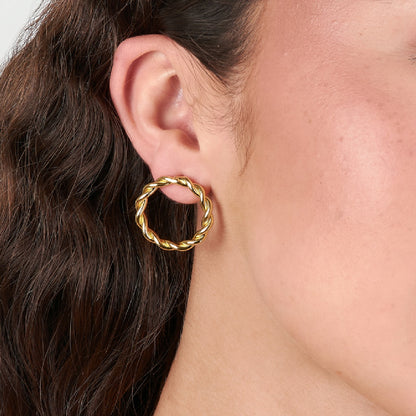 Aretes Aro Espiral