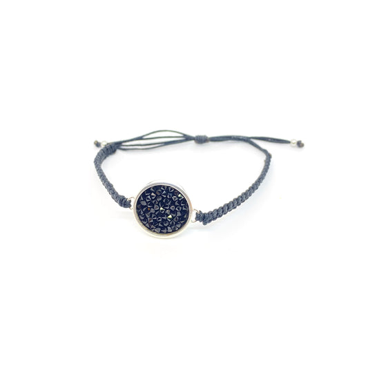 Pulsera sparkle negro Hilo Negro de Katty Winograd (5421942341795)