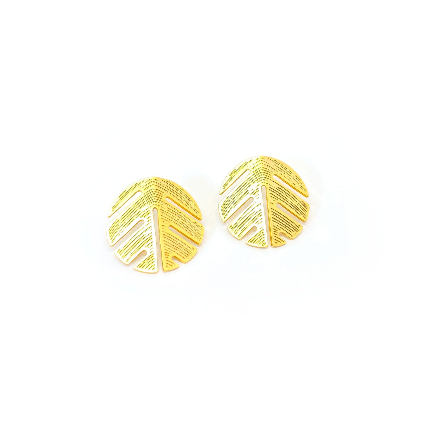 Aretes topos hoja natura de Tomasa (5321484697763)