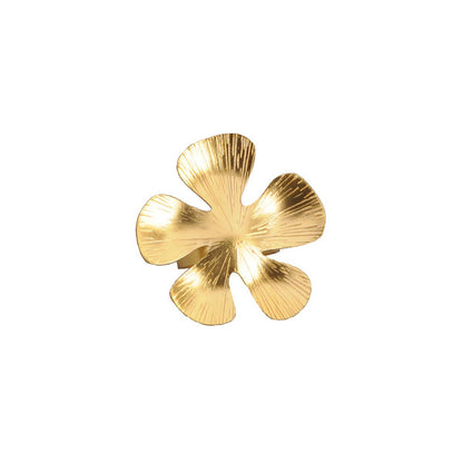 Anillo Flor Eden Dorado