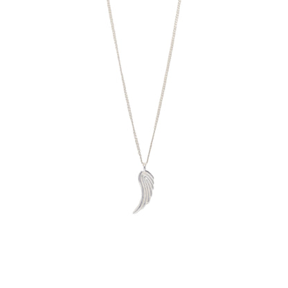 Cadena Choker Ala Renacer plateada