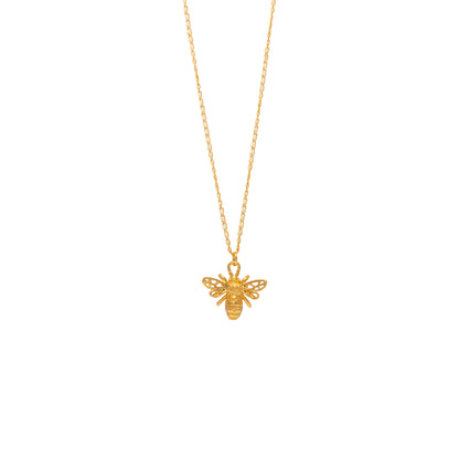 Cadena Abeja Vuelo De Vida Dorado
