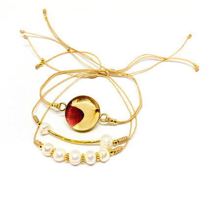 Pulsera X3 Perlas
