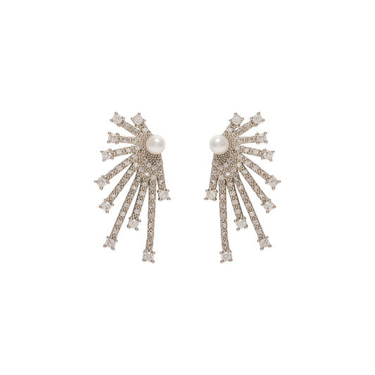 Aretes Medio Sol Silver de MP