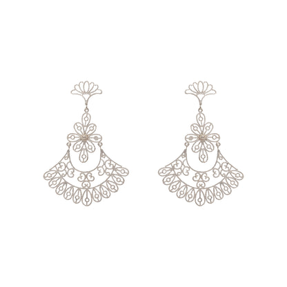 Aretes Reina Colgante de 11 Gotas