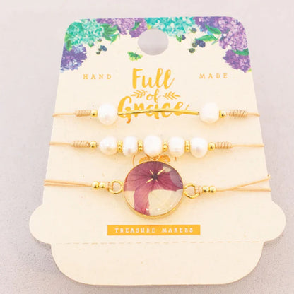 Pulsera X3 Perlas