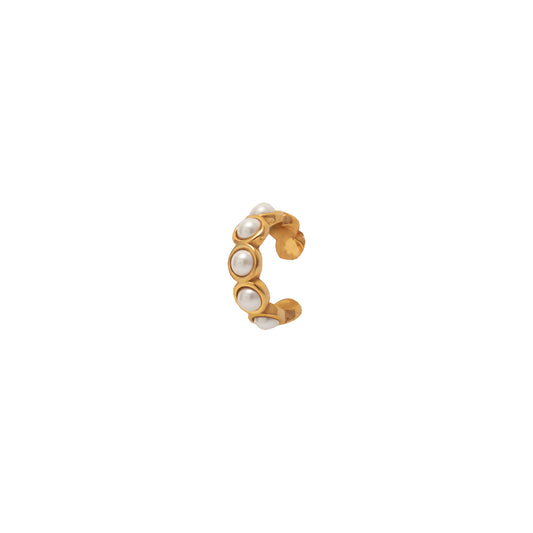 Earcuff con Fila en Perlas