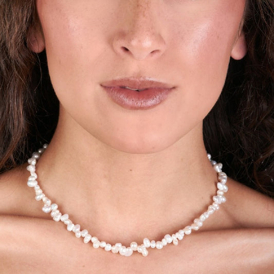 Collar Perlas Naturales Crazy