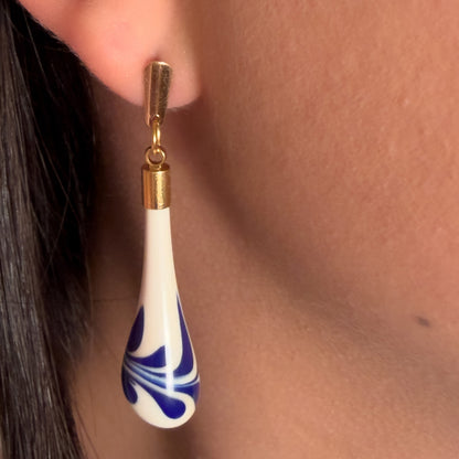 Aretes Gota Herraje