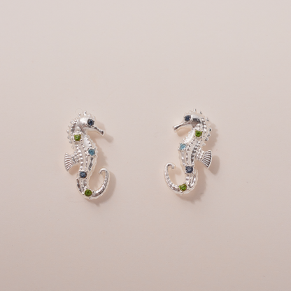 Aretes Caballito de Mar Plata