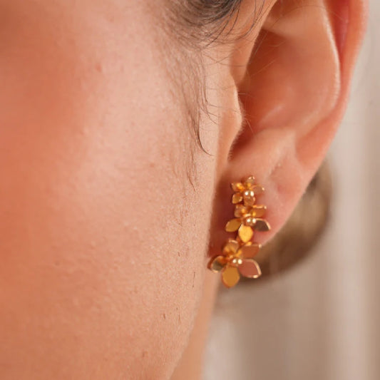 Aretes Triple Mini Guayacán