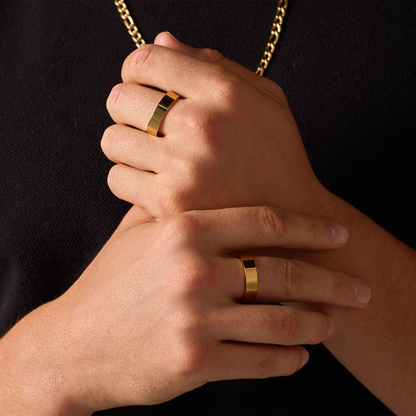 Anillo Magnus / Plateado / 10