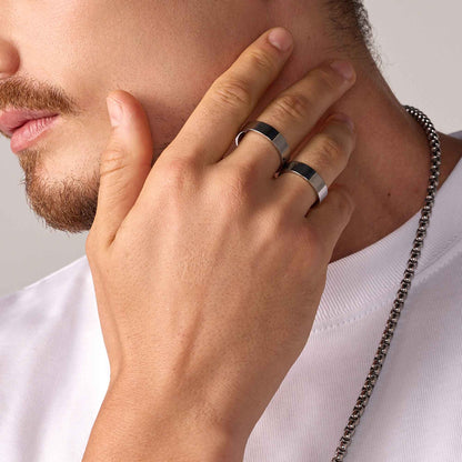 Anillo Magnus / Plateado / 10
