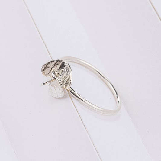 Anillo Mini Hélice Plata