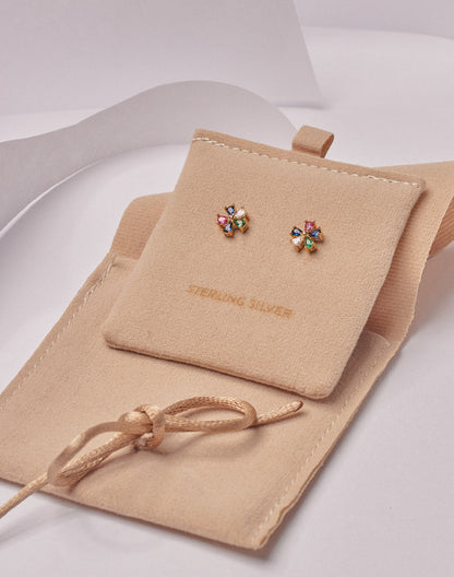 Aretes Flor Colorful