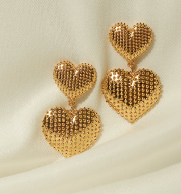 Pendientes Bold Heart