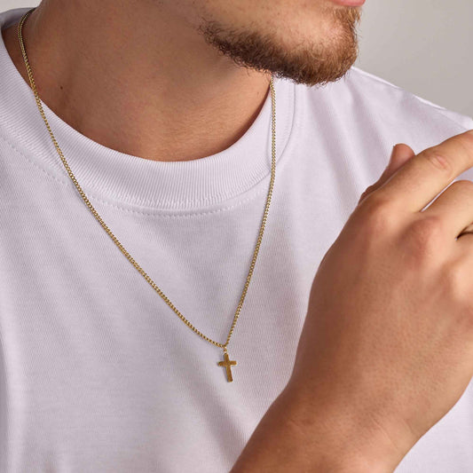 Collar Cruz / Dorado