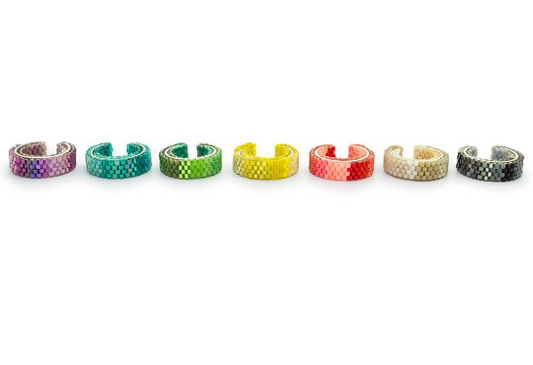 Earcuff Tejido en Delicas