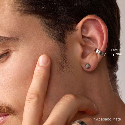 Earcuff Nox / Plateado