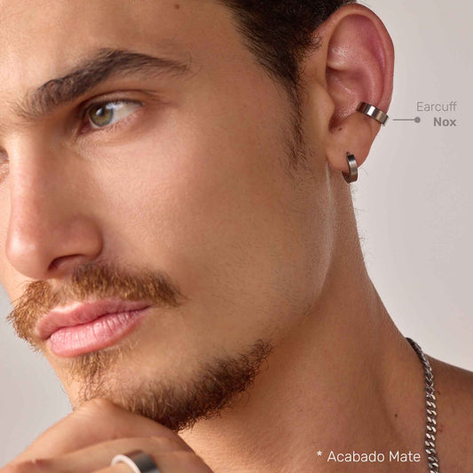 Earcuff Nox / Plateado