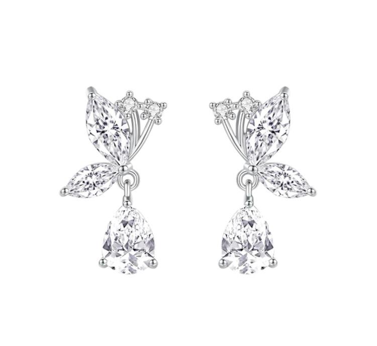 Aretes L Butterfly de Paulina