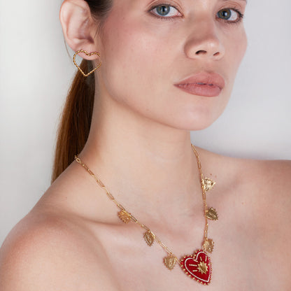 Collar Corazón Guadalupe