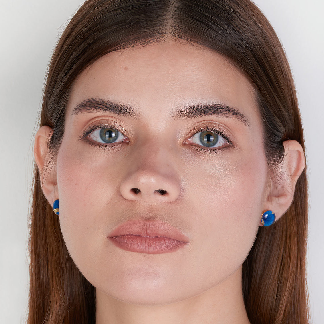 Set Aretes y Collar Flores