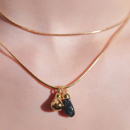 Set de Collar y Topos London