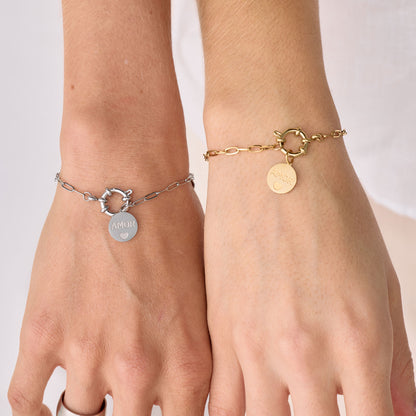 Charm Amor Plateado