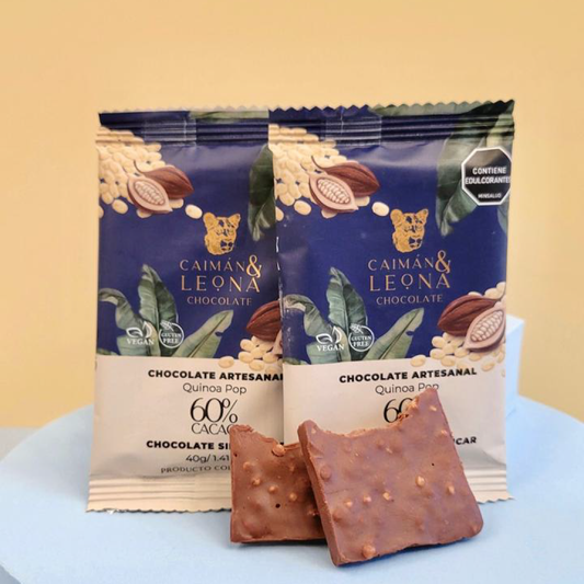 TABLETA QUINOA POP CACAO 60%