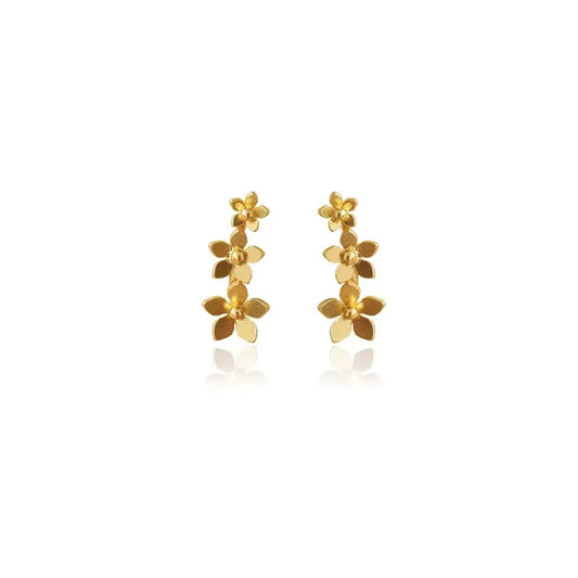 Aretes triple mini guayacon