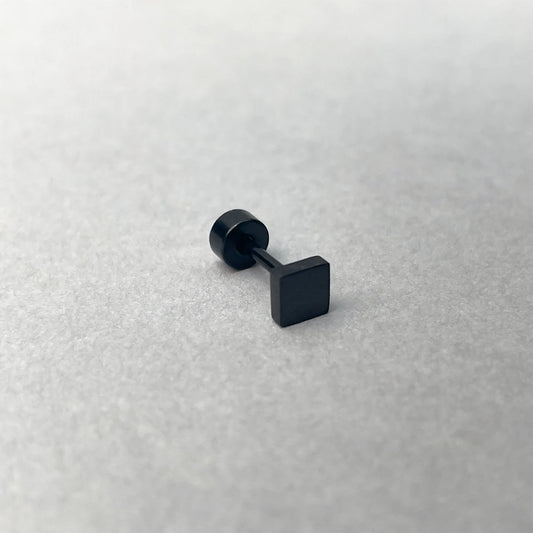 Solitario Topito Square / Negro