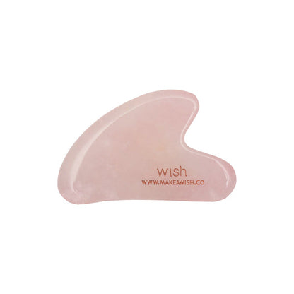 Gua-Sha Cuarzo Rosado