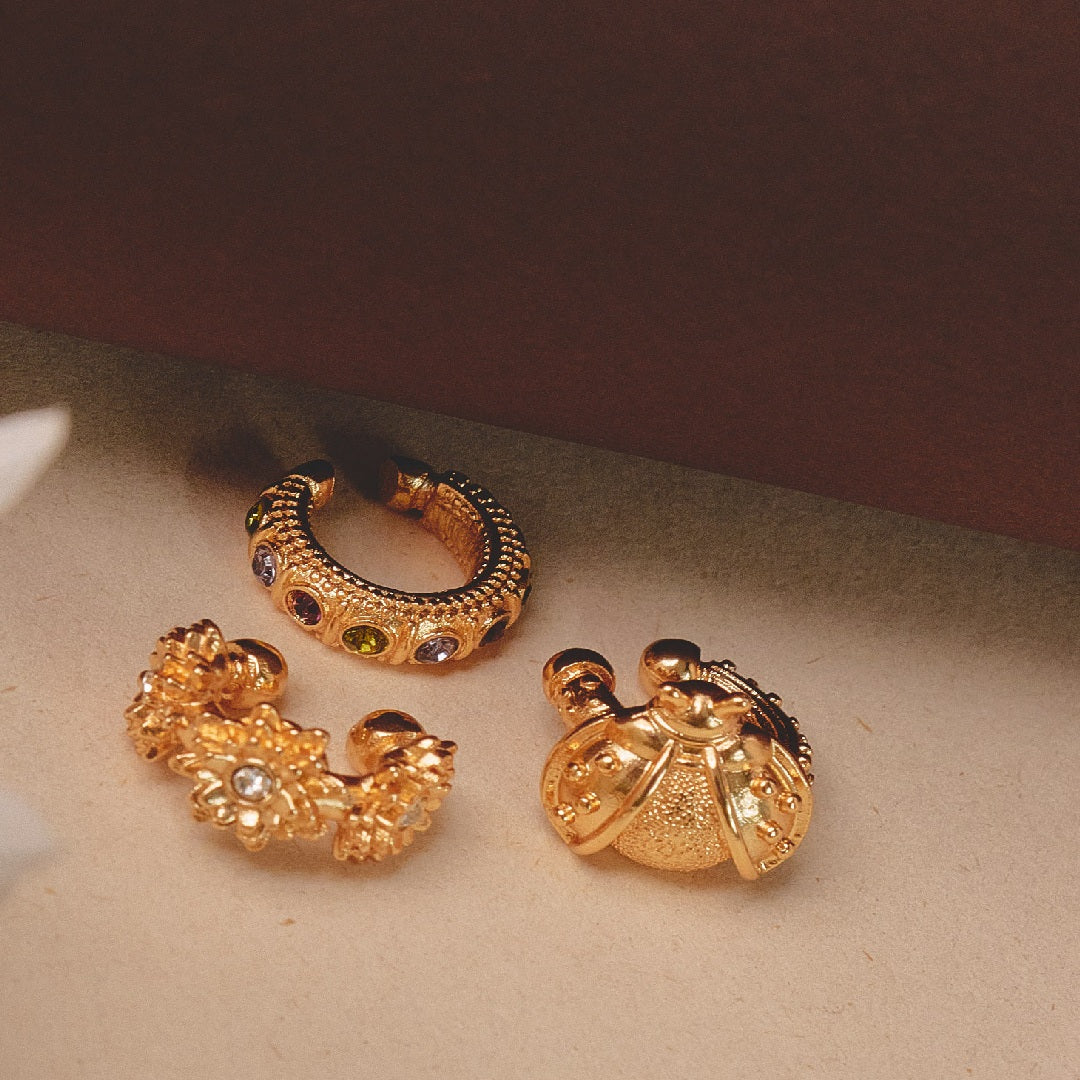 Set x 3 Earcuff Naturaleza