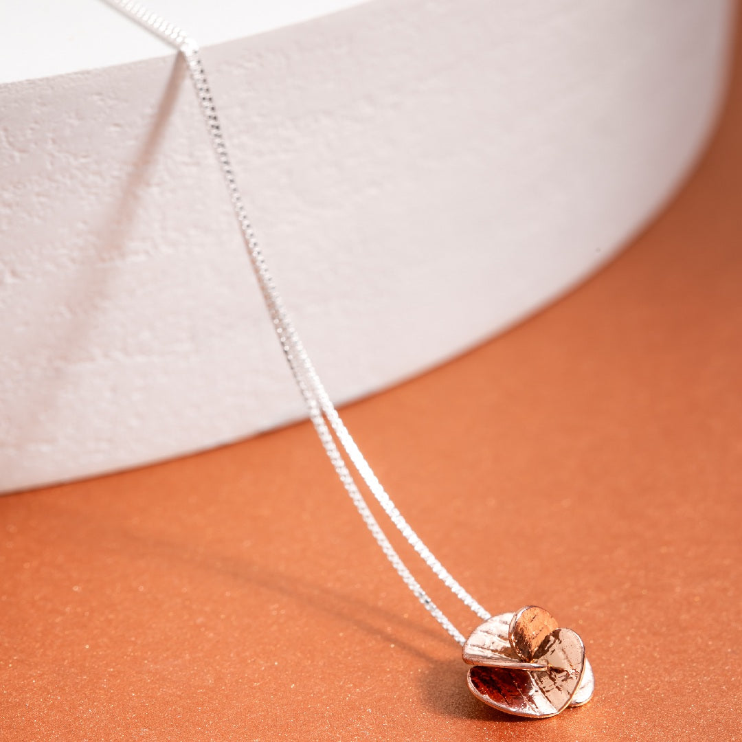 Cadena Hélice Mini Oro Rosado