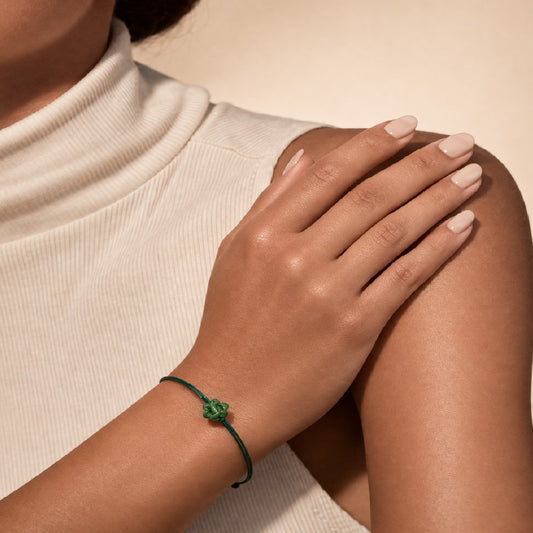Pulsera Rondela Verde