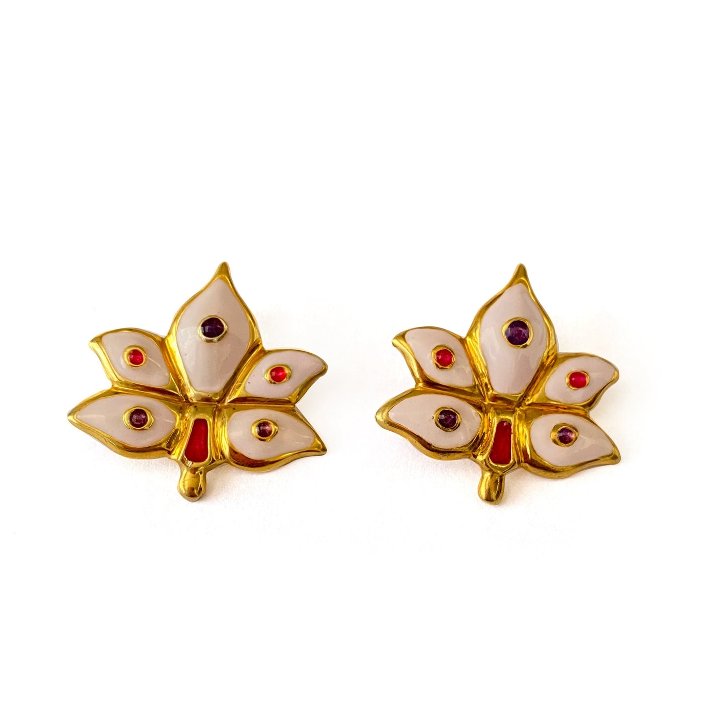 Aretes lotto blanco de Eleonora Varini (4570020741220)