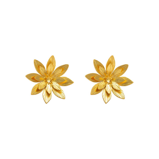 Topos flor de loto Resiliencia dorada