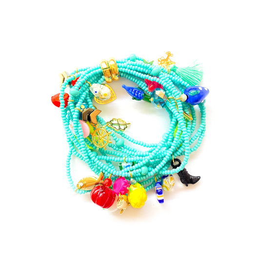 Pulsera hippie chic de la p-pa Desing