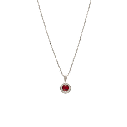 Collar Tiny 4 MM Rojo CC 45
