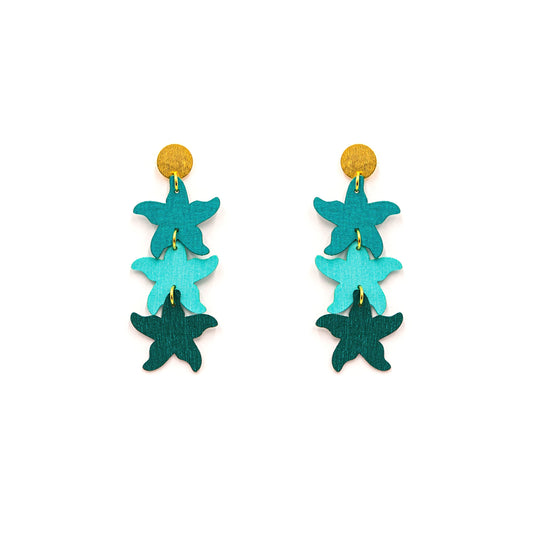 Aretes 3 Estrellas de Minimalina